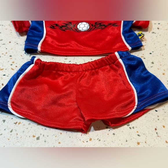 Build-A-Bear Soccer Outfit Clothing Bunny NOT Included in Sale - Picture 7 of 11